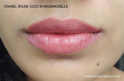 chanel rouge coco hydrating crème lip colour in caractere|Chanel Rouge Coco mademoiselle lipstick.